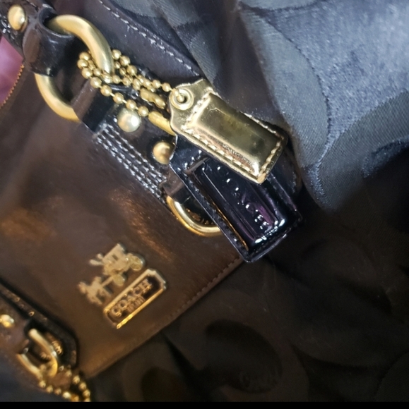 Coach large Sabrina handbag - Picture 12 of 13